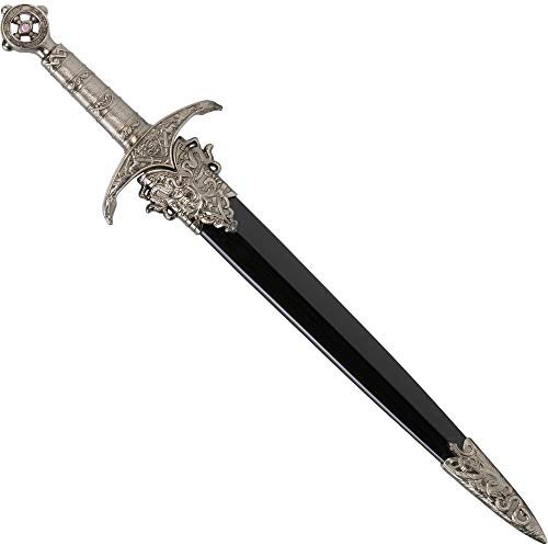 Haller Deko Dolch Jagdmesser Robin Hood mit schwarzer Scheide