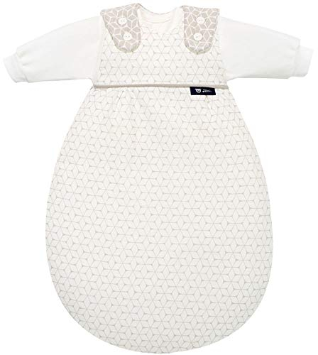 Alvi 3-TLG. Ganzjahresschlafsack, Graphic Taupe, 62