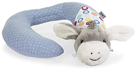 Sterntaler Nackenstütze Esel Emmi, Größe: L, Alter: Für Babys ab der Geburt, Mehrfarbig