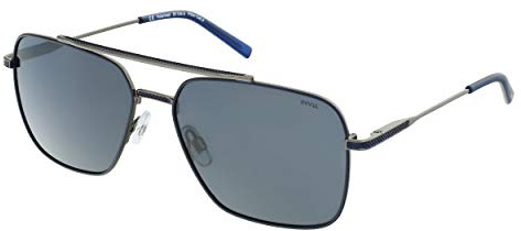 INVU Sonnenbrille B 1104 A blau grau polarisierte Gläser