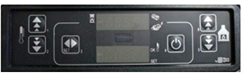 Display - Panneau de commande original CADEL code 4D14513013 pour poêles à granulés