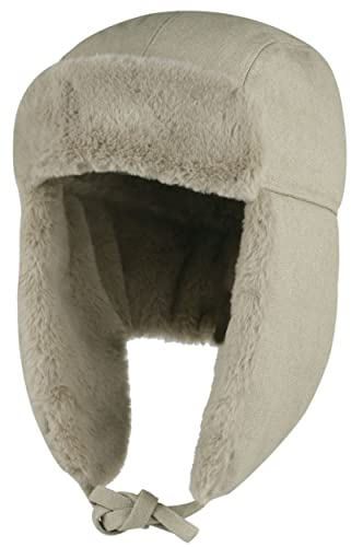 Magracy Outdoor Herren Winter Trappermütze Russische Trooper Mütze Warm Ushanka Hut, khaki, 58