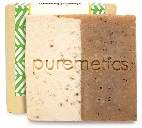 puremetics Gesichtspflegeseife 'Hanf' | Zero Waste, plastikfrei und vegan | Cleanser Bar | Feste Gesichtsreinigung
