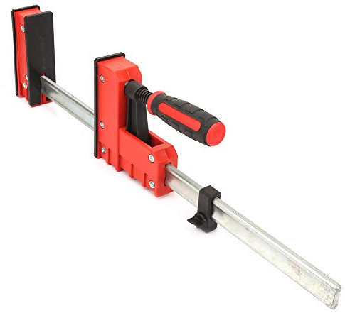 Kaufpart Heavy Duty F Clamps, 500mm DIY Woodworking Fixing Bar Clips Quick Slide Hand Tool Kit(500mm)