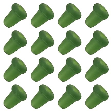 The Lord of the Tools 100Pcs Fishing Hook Bait Stop Hook Beads Stops Fishing Hook Stopper Plastic Fishing Hook Gear Bead Accessories Sport Supplies Green