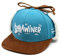Hand und Feuer Winter Cap Kinder Schlawiner Hellblau Canvas 4-8 Jahre
