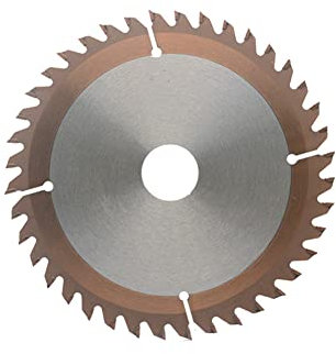 Bronze Carbide TCT Wood Saw Blade Multifunctional High Speed Steel Circular Saw Blade for Laminates, Softer Plastics(185mm x 80T)