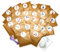 Näh Adventskalender, 24 x 1m Webband, Webband Adventskalender,