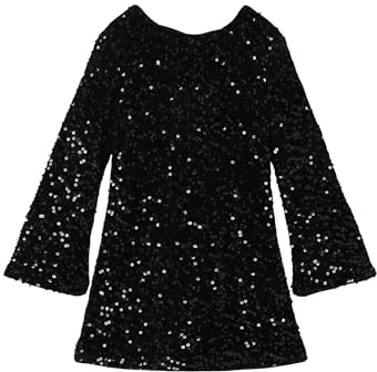 NAME IT Girl Kleid Pailletten