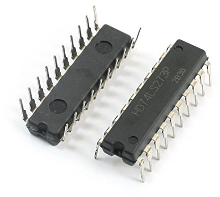 XTVVTODJXT 2 Stück DIP-Schalter 74LS273 20Pin DIP20 D Typ Flip Flop IC Integrierter SP3T DIP-Schalter Schaltungschip