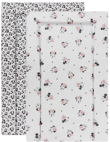 Kinder Valley Baby Changing Mat - Nappy Changing Mats for Babies, Portable Unisex Changing Mat with Cute Designs (Minnie Mouse)