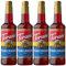 Torani Pomegranate Syrup Gift Set (4 x 750ml) - Premium Cane Sugar Syrup Flavouring for Sodas, Iced Tea & Cocktails - Sweet & Tart Fruit Taste, Vegetarian-Friendly