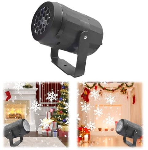 Halloween Christmas LED Projector Lights Halloween Decorations Projector Lights Rotatable Christmas Projector 16 Slides Christmas Snow Light Multicolor for Halloween Christmas Xmas Birthday