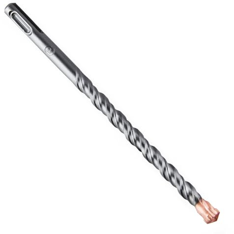 SUQIN SDS Plus Bohrer Professionell Hammerbohrer 12mmX200mm Betonbohrer Mit 4 Hartmetall Schneiden Steinbohrer,Ideal Zum Bohren in Stein, Beton, Naturstein, Ziegelmauer