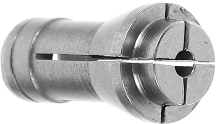 Angoily Schnellspannzange Klemmadapter aus Legierung 3mm für Luftschleifer mit Hoher Stabilität und Vielseitigem Design Silber