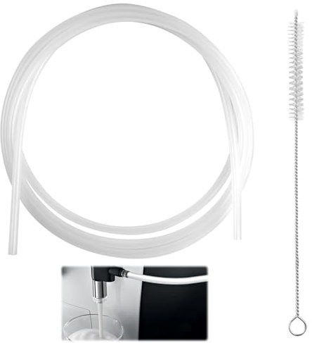 2m Tubi Flessibili In Silicone per Uso Alimentare, 9mm Id X Od 12mm Tubo Carburante In Silicone Trasparente, Tubi Flessibili per Il Trasferimento Della Pompa, per Caffè Completamente Automatiche