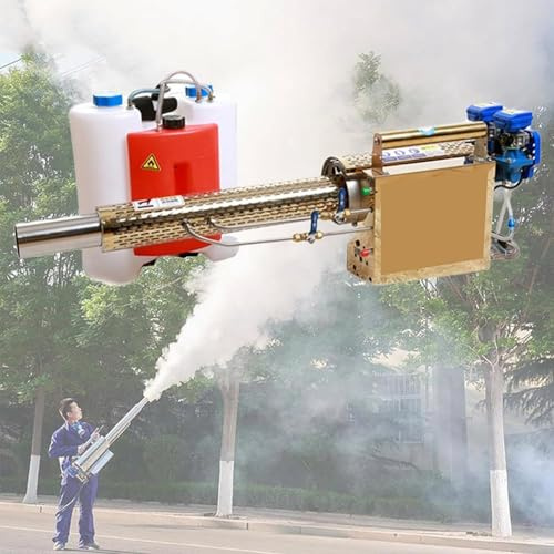 STWBHW Atomizador de Aerosol eléctrico, pulverizador agrícola for Interiores y Exteriores (180 K), nebulizador de desinfección ULV, nebulizador térmico portátil de 15 L