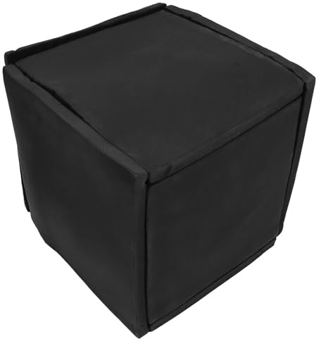 Abaodam Boîtier Insonorisé en Mousse Caoutchouc 44,1x44x44,1 Cm pour Pompe à Eau Pressurisée – Couverture Antibruit Industrielle Portable, Enceinte D’Isolation Phonique Domestique
