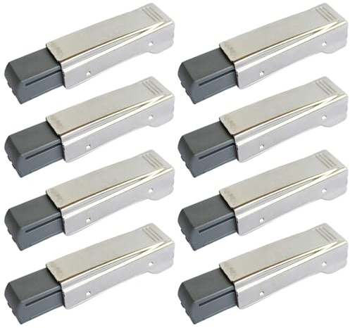 8 Pcs Slow Close Cabinet Hinges Smooth Soft Close Hinge Clip Top Retrofitting Attachment for Door and Furniture Soft Hinges for Cabinet Doors