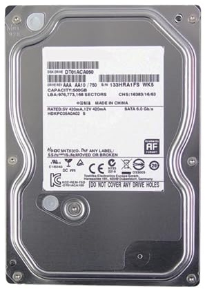 MVSBKWWVA Computadora de Escritorio 500 GB HDD 3,5 Disco Duro mecánico Interno SATA3 6 GB/s Disco Duro 500 GB 7200 RPM Buffer