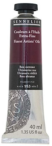 SENNELIER Artists' Extra Fine Oil, 40 ml Tube, Series 2, Ultramarine Rose, (10-130411-953)