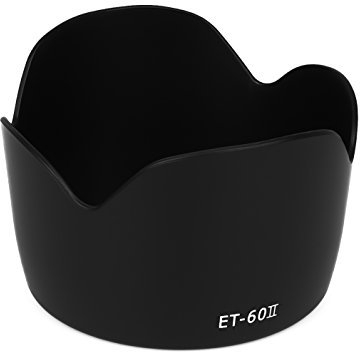 Gegenlichtblende Sonnenblende kompatibel mit Canon EF 75-300 II III USM 90-300 55-250 ET-60 II