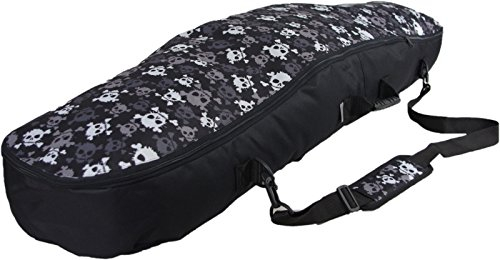Witan SNOWBOARDTASCHE Snowboard Tasche Boardbag 125 135 145 cm BERGA (125cm, E - Skulls)