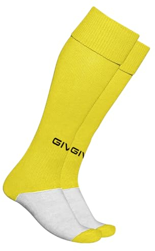 Givova Unisex Fußballstrumpf Socks, Gelb, S-M EU