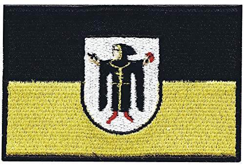 AUFNÄHER - Wappen - München - 00336 - Gr. ca. 8,5 x 5,5 cm - Patches Stick Applikation