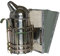 Smoker Classic klein Rauchbläser aus Edelstahl mit echtem Lederblasebalg, Rauch Innendose und Hitze-Schutzschild …