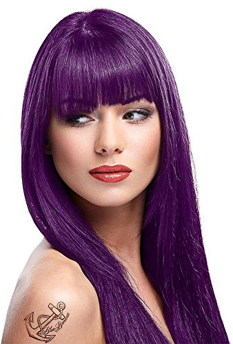 6 X La Riche Directions Semi-Permanent Hair Color 88ml Tubs - Plum