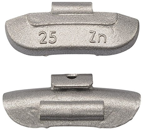 HASKYY 50x 25g Schlaggewichte Stahlfelgen Auswuchtgewichte Wuchtgewichte Gewichte 25 Gramm