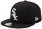 New Era Chicago White Sox Cap 59Fifty Basecap Baseball Fitted Kappe MLB schwarz - 7 3/8-59cm (L)