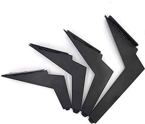 NWB 4 Stück Metall Möbelfüße, Möbelfüße Verstellbar,Tv Lowboard Möbelfüsse, Schrankfüße, DIY Tischbeine für Schrank, TV-Schränke, Schubladen, Nachttisch, Mit Schrauben