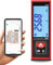 Jadeshay Entfernungsmesser Mini-Bluetooth-Laser-Entfernungsmesser Digitaler Entfernungsmesser Tragbares Handmaßband(LM40B)