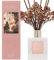 COCORRÍNA Raumduft Reed Diffuser mit 8 Duftstäbchen 200ml- Satin Rose, Natürlich, Langanhaltend, Home Duft ätherisches Öl Reed Diffusor für Badezimmer Regal Dekoration