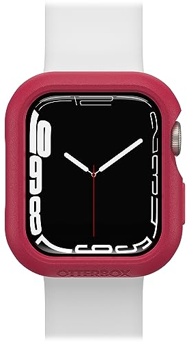 OtterBox All Day Bumper für Apple Watch Series 9/8/7 - 41mm, stoßfeste, sturzsichere, schlanke Schutzhülle für Apple Watch, schützt den Display und die Kanten, Rot