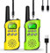 AWANFI Walkie Talkies for Kids Rechargeable, Long Range Walkie-Talkie with Li-Ion Battery, 2 Way Radios, Walky Talky with Flashlight,VOX,USB-C Cable, for Outdoor Camping, Kids Toy for 3-12 Years Old