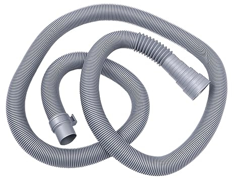 2 Pz Scarico Della Lavatrice Tubo Prolunga Lavatrice Tubo Della Lavastoviglie Fognario Camper Di Scarico Dell'acqua Plastica Ondulazione Della