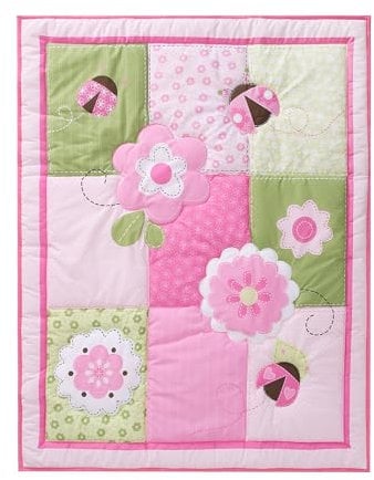 YJM Premium Baby Toddler Blanket for Boys and Girls,Pink Quilt Cot Comforter Nursery Bedding Throw Blanket, Ultra-Soft & Cozy | Ideal for All Seasons |