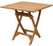 Teako Design Teak Klapptisch Rovigi, Gartenmöbel Teakholz, Beistelltisch wetterfest, Balkontisch stabil, Terrassentisch zusammenklappbar, Witterungsbeständige Möbel (75 x 70 x 70 cm)