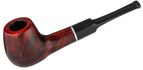 Angelo Pfeife Modell 11 rot/braun gerade mit Ring