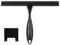 Shower Squeegee, 10 Inch Stainless Steel Window Squeegee Cleaner for Shower Glass Door with Hook, Shower Screen Wiper for Bathroom, Window,Mirror and Car Glass
