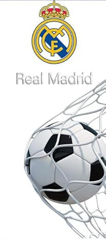 Asditex Premium Strandtuch Real Madrid 21 (75 cm x 150 cm), Zusammensetzung 100 % Baumwolle (340 g/m²)