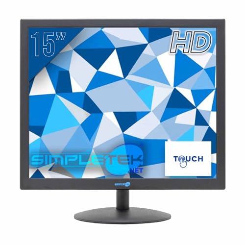 SIMPLETEK - Monitor 15 quadrato 4:3 5:4 touch screen pos cassa dvr schermo touchscreen pc Windows/MacOS/Linux