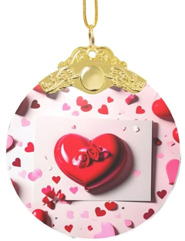 Adornos redondos de cristal para colgar en el árbol de Navidad para fiestas de Navidad, decoración del hogar, regalos