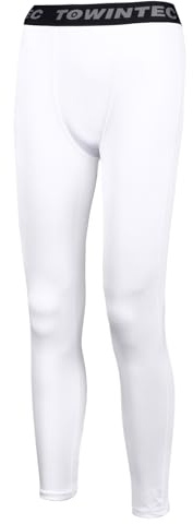 Towintec Garçons Pantalons de Compression Enfants Leggings Collants Jeunes Sports sous-vêtements sous-Couche de Compression Athlétique Respirant Culottes pour Soccer Hockey Basket-Ball Football