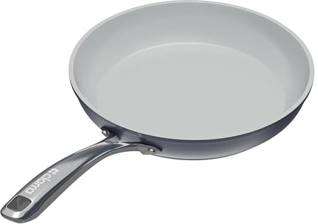 CIARRA Beyond Nonstick Ceramic Frying Pan Non Toxic, 26cm PTFE&PFOA Free, Oven Safe, Compatible with All Stovetops, Blue CAFP26-M