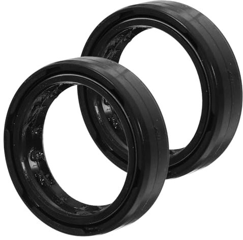 Gatuida 1 Set Paraolio Per Fuoristrada Morsetto Per Palo Kit Spurgo Freni Scooter Strumento Livello Olio Forcella Luci Led Per Motociclo Black Ferro Da Stiro 2 Pz