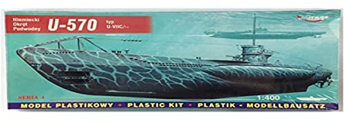 Mirage Hobby 40411 - Deutsches U-Boot U 570 Typ VII C Turm I, Schiff